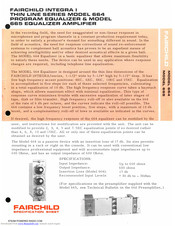 Fairchild 664 Manual