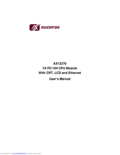 Axiomtek AX12270 User Manual