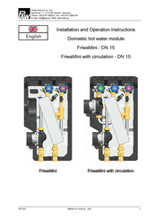 PAW FriwaMini 6401410 Installation And Operation Instructions Manual