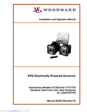 Woodward EPG 512 Installation And Operation Manual