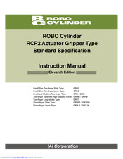 ROBO Cylinder GRLS Instruction Manual