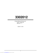 Global American 3302012 User Manual