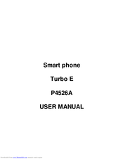 Polaroid Turbo E P4526A User Manual
