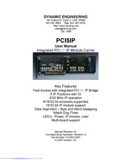 Dynamic Engineering PCI5IP User Manual