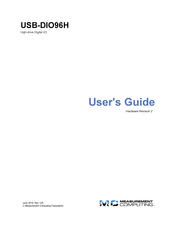Measurement Computing USB-DIO96H User Manual