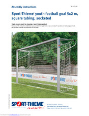 Sport-thieme 113 5985 Assembly & Instruction Manual