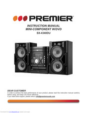 Premier SX-4340DU Instruction Manual