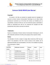 Caimore CM530-8 1E User Manual