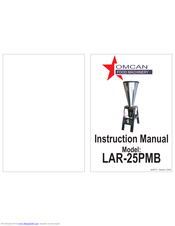 Omcan LAR-25PMB Instruction Manual