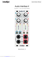 Intellijel Audio Interface II Manual