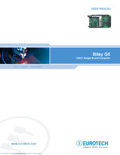 Eurotech Bitsy G5 User Manual