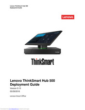 Lenovo ThinkSmart Hub 500 Deployment Manual