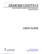 Axiom DEMO9S12XDT512 User Manual