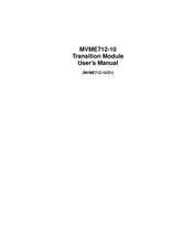 Motorola MVME712-10 User Manual