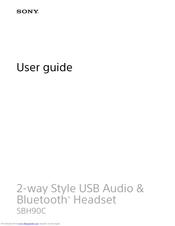 Sony SBH90C User Manual