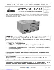Mr. heater MHU 80 Manuals | ManualsLib