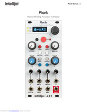 Intellijel Plonk Manual