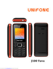 Unifone J100 Yuva Manual