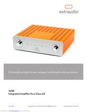 Extraudio X250 User Manual