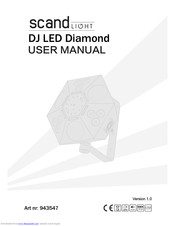 Scandlight DJ LED Diamond User Manual
