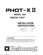 Belmont Phot-X II 303 Installation Instructions Manual