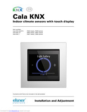 Elsner Cala KNX AQS/TH Installation And Adjustment