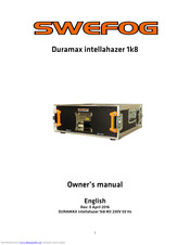 SWEFOG Duramax intellahazer 1k8 Owner's Manual