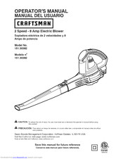 Craftsman 151.30382 Operating Manual