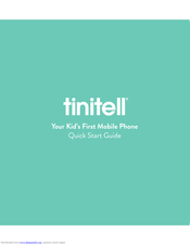 Tinitell Tinitell Quick Start Manual