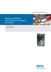 SICK RFH620-1001201S01 Operating Instructions Manual