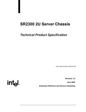 Intel SR2300 - FRONT BEZEL BLK Technical Product Specification