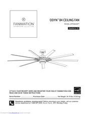 Energy ODYN 84 FPD8159 Series Manuals 