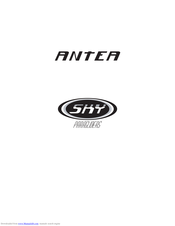 SKY PARAGLIDERS ANTEA XL User Manual