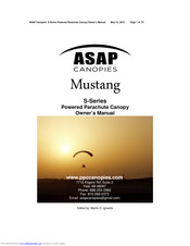 Asap Mustang S500 Owner's Manual