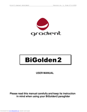 Gradient BiGolden2 38 User Manual