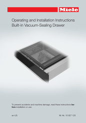 Miele EVS 6114 Operating And Installation Instructions