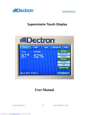 Dectron TOUCHSCREEN 2.1 User Manual