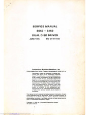 Commodore 8250 Service Manual