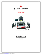 JOVY Systems RE-7550 User Manual