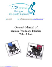 ADP Designs Standard Owner's Manual