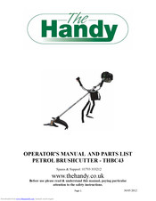 The Handy THBC43 Operator's Manual And Parts List