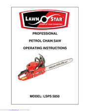 LAWN STAR LSPS 5850 Operating Instructions Manual