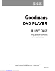 Goodmans GDVD121 User Manual