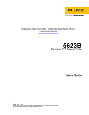 Fluke 5623B User Manual