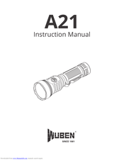 WUBEN A21 Instruction Manual