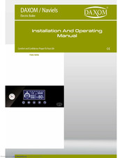 DAXOM Naviels UKDAX-36EDT Installation And Operating Manual