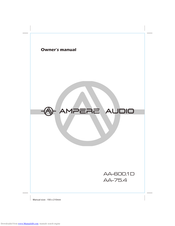 Ampere Audio AA-600.1D Owner's Manual