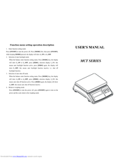 Tree MCT-30000 User Manual