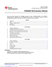 Texas Instruments TPS65987-90 User Manual