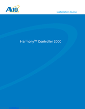 A10 Harmony Controller 2000 Installation Manual